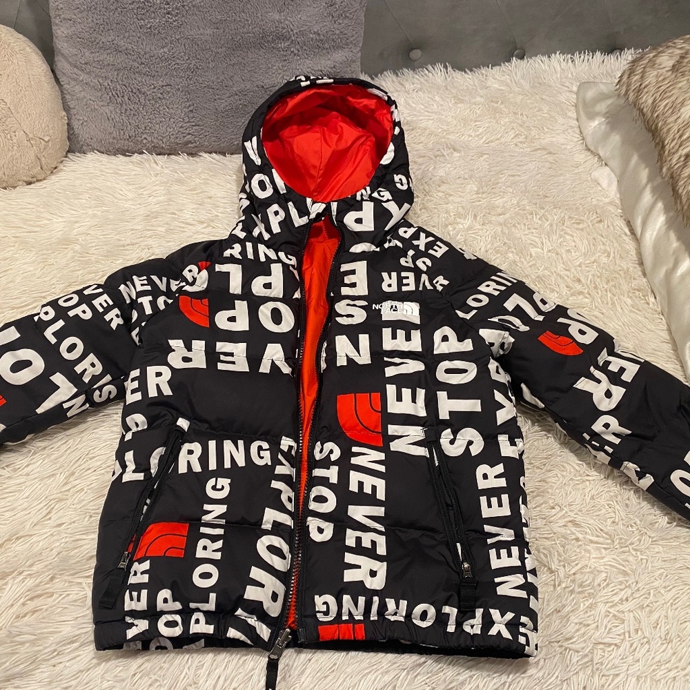 Boys Northface Reversible Coat